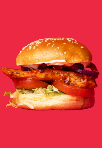 Flame Grilled Chicken Burgers