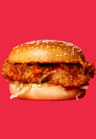 Fried Buttermilk Chicken Burgers