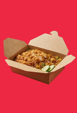 Fried Chicken Rice Box