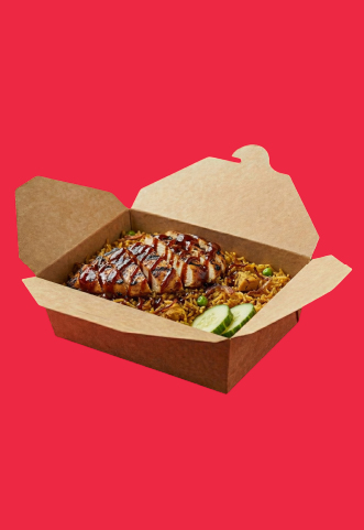 Grilled Chicken Rice Box